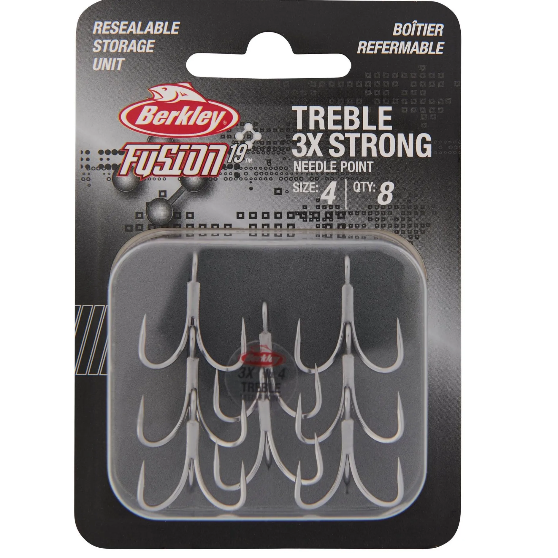 Fusion19™ Treble 3x Hooks