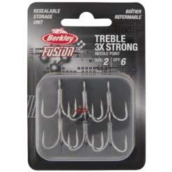 Fusion19™ Treble 3x Hooks