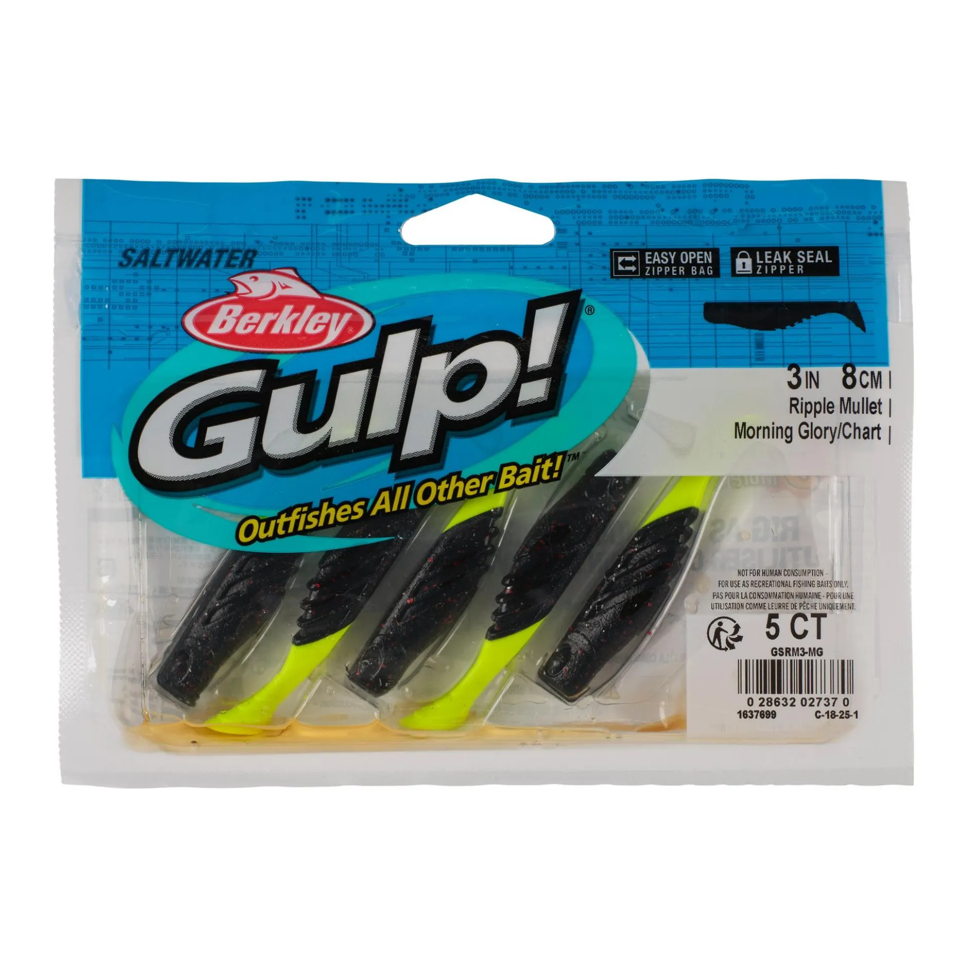 Gulp!® Saltwater Ripple Mullet