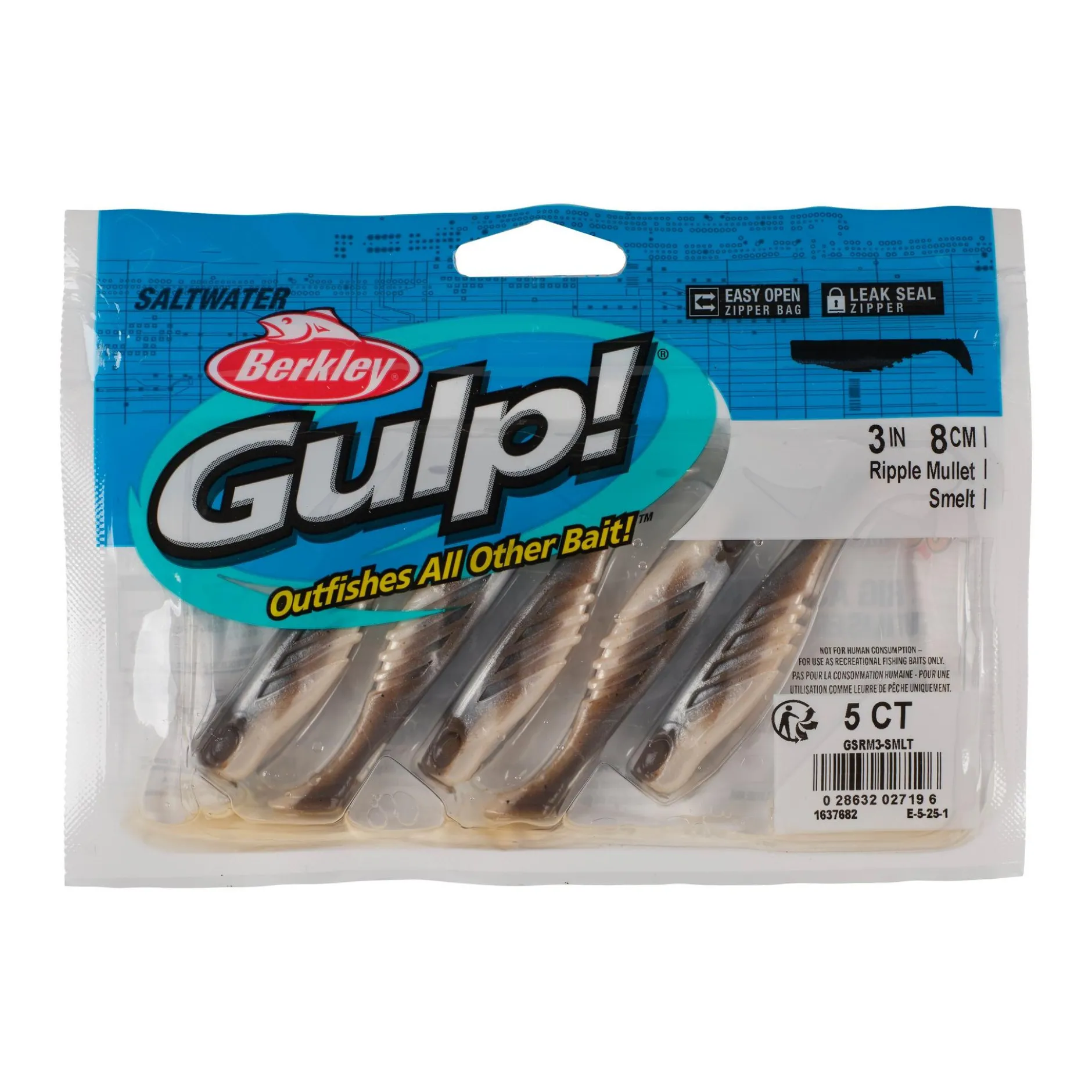 Gulp!® Saltwater Ripple Mullet