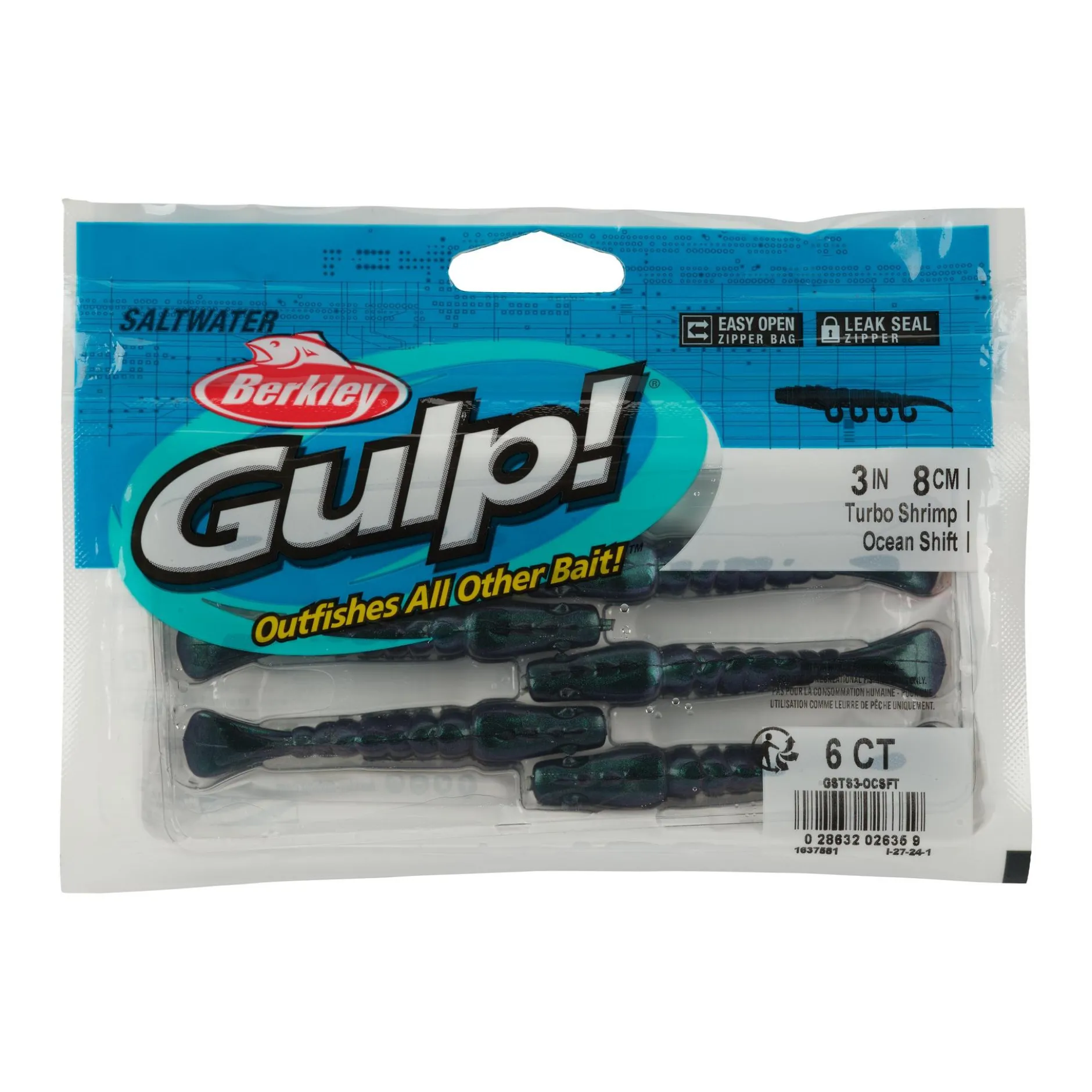 Gulp!® Saltwater Turbo Shrimp