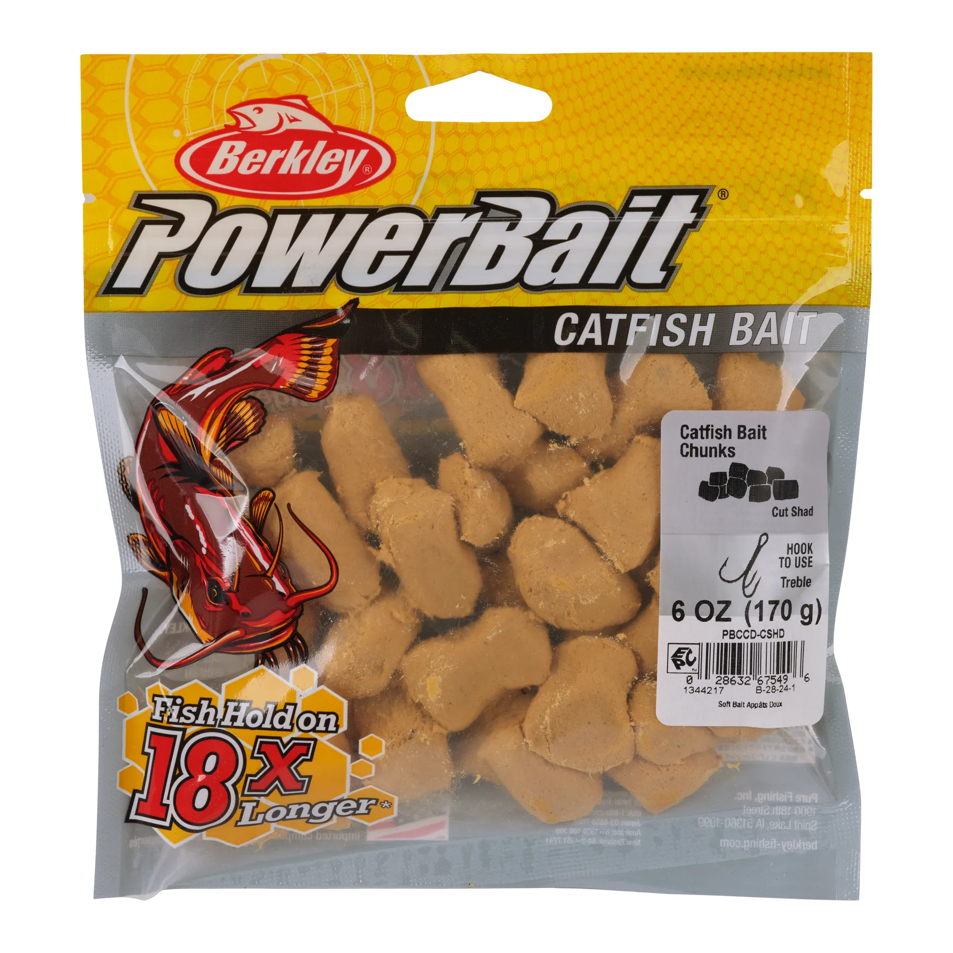 PowerBait® Catfish Bait Chunks