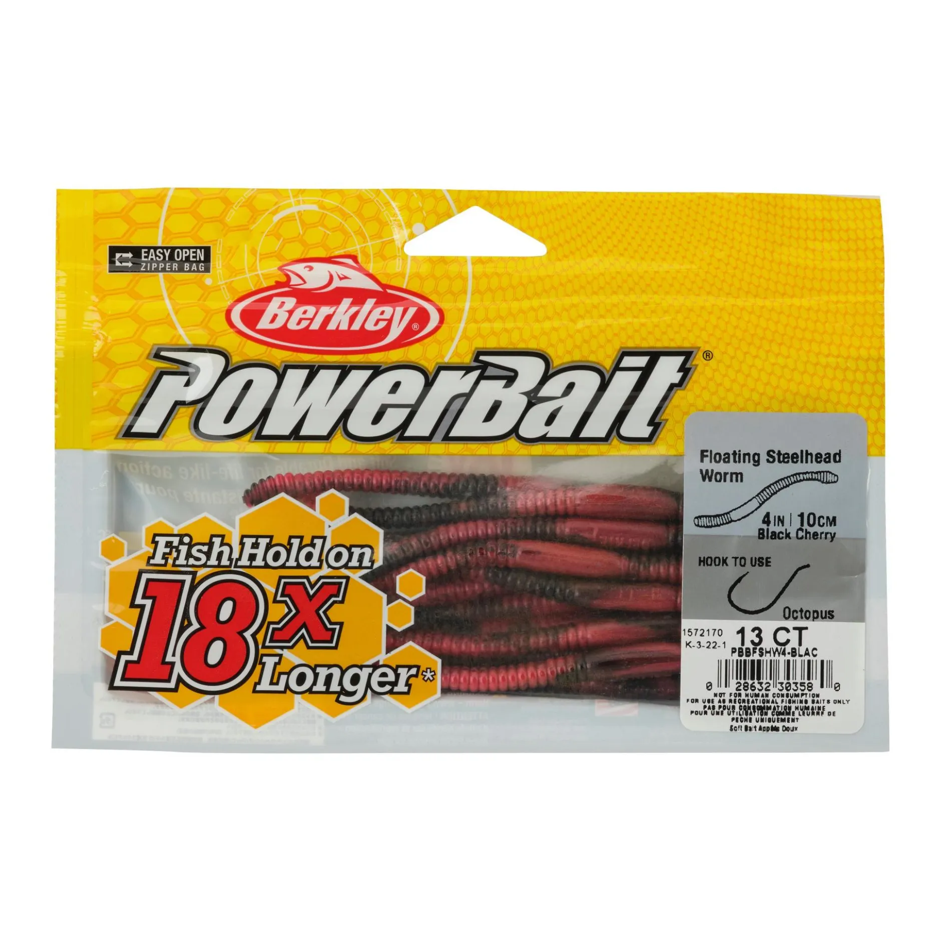 PowerBait® Floating Steelhead Worm
