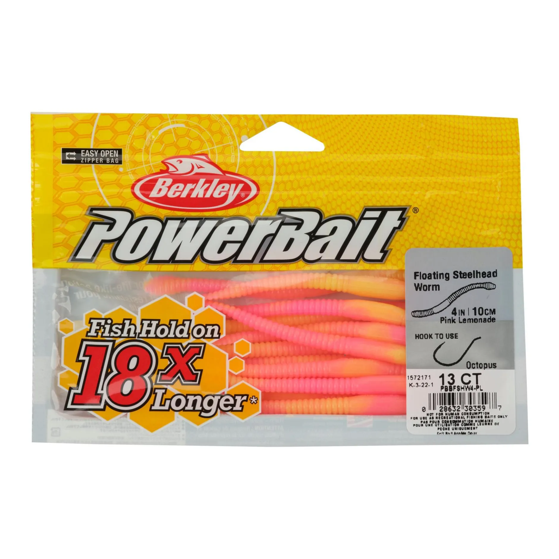 PowerBait® Floating Steelhead Worm
