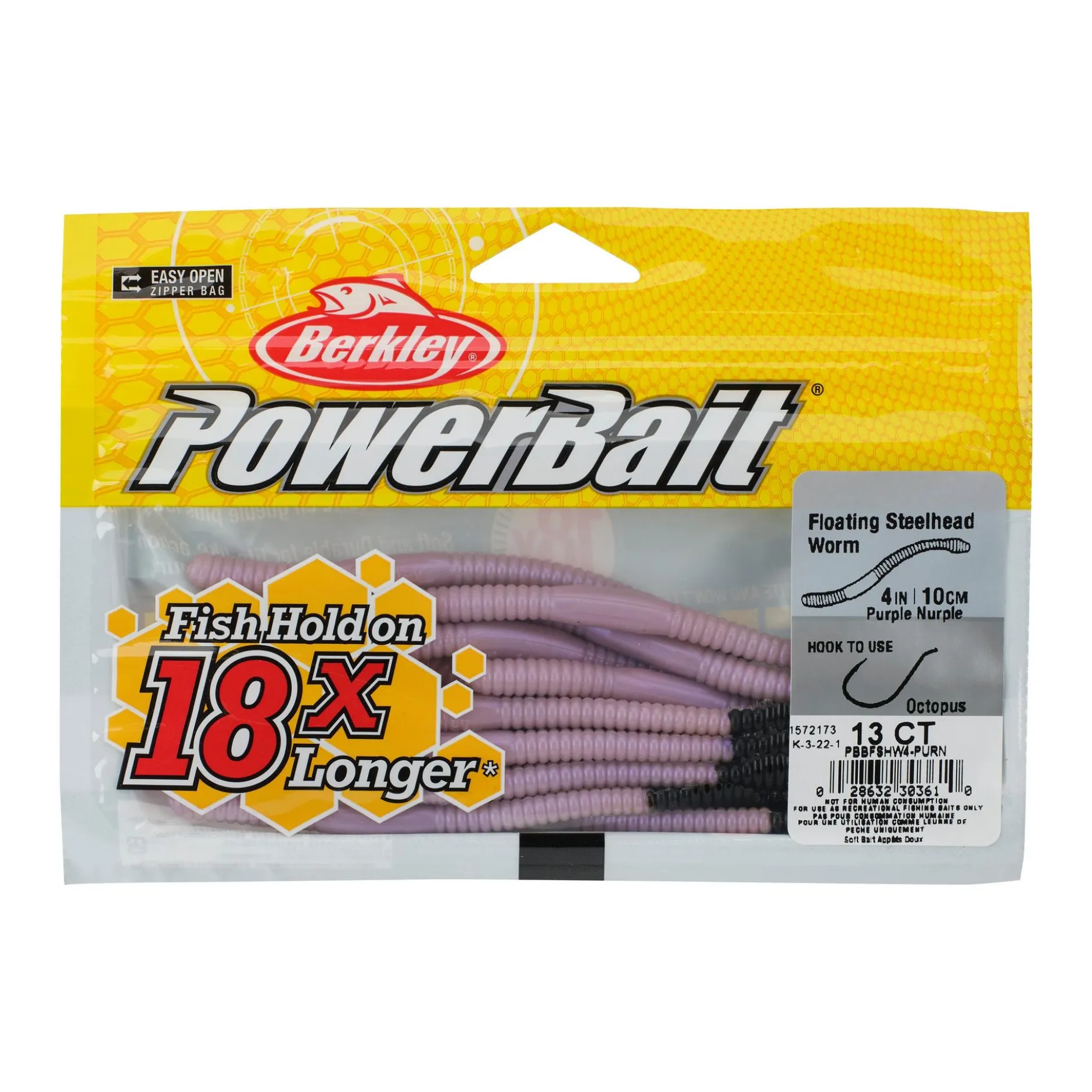 PowerBait® Floating Steelhead Worm