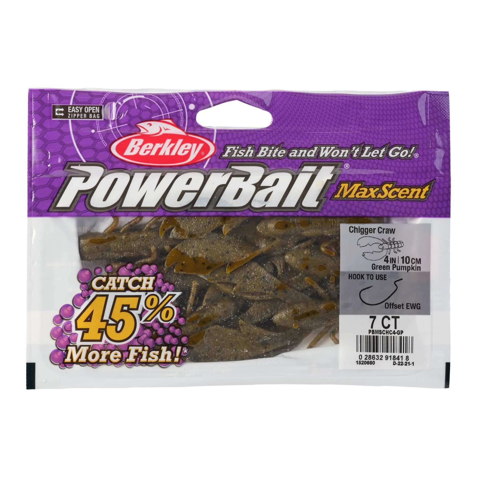 PowerBait® MaxScent Chigger Craw