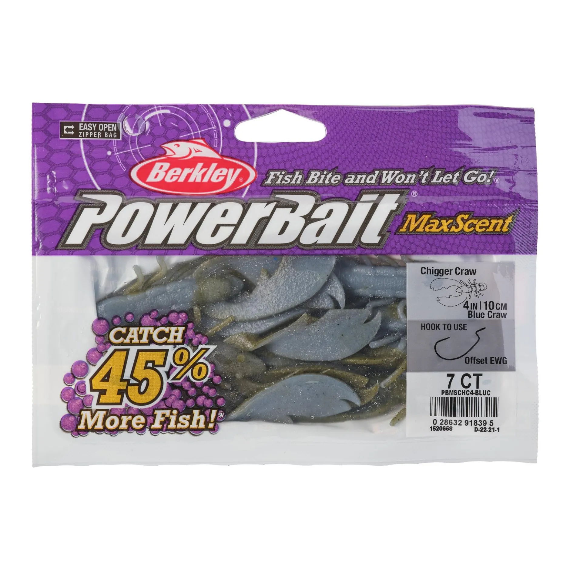 PowerBait® MaxScent Chigger Craw