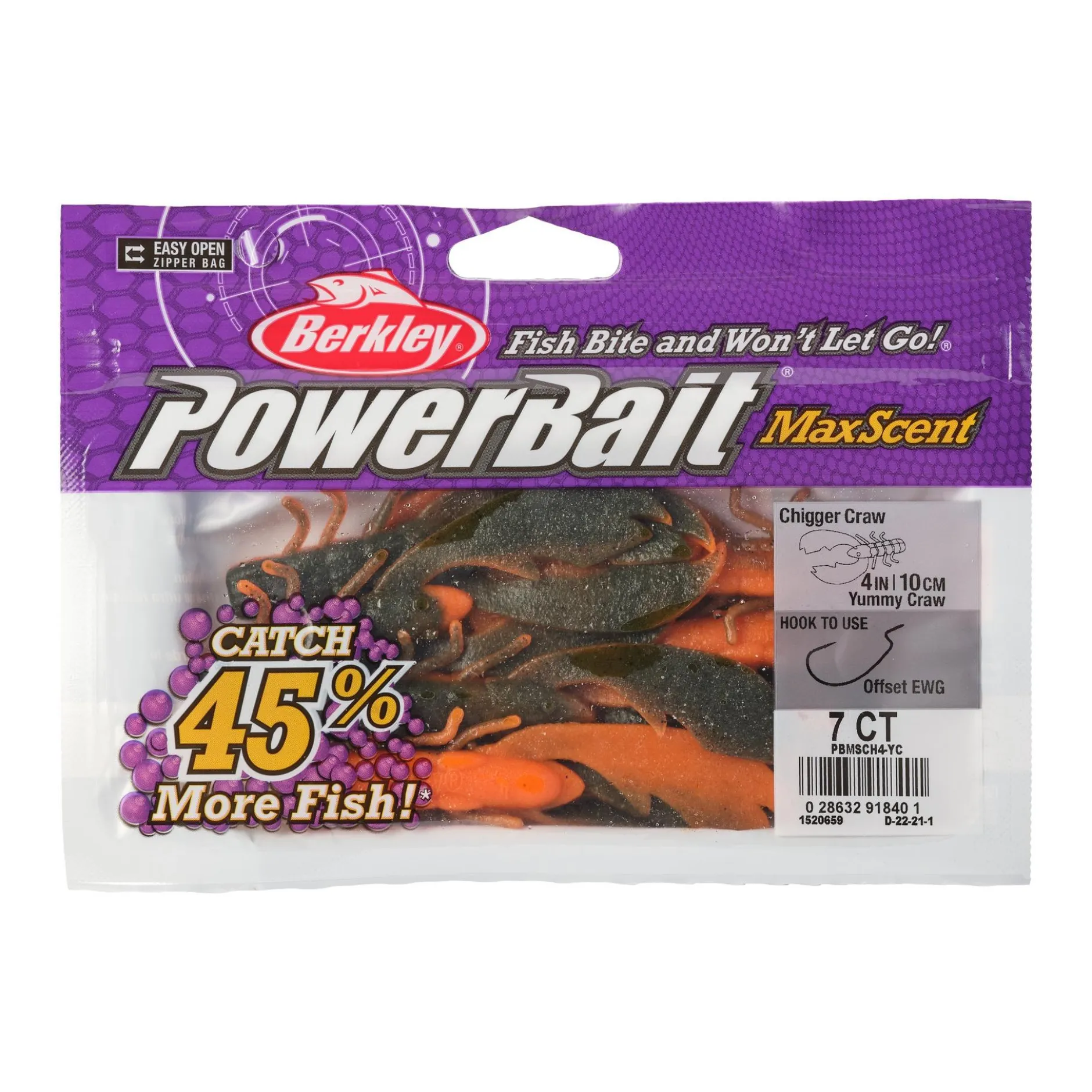 PowerBait® MaxScent Chigger Craw