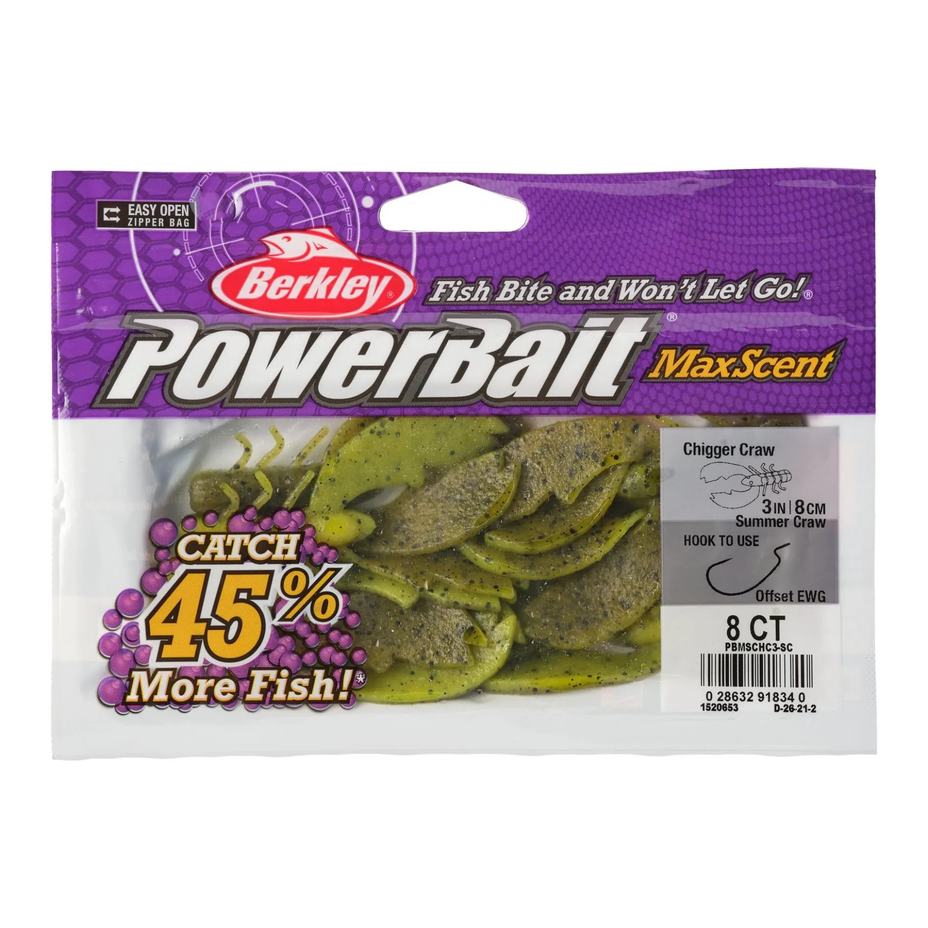 PowerBait® MaxScent Chigger Craw