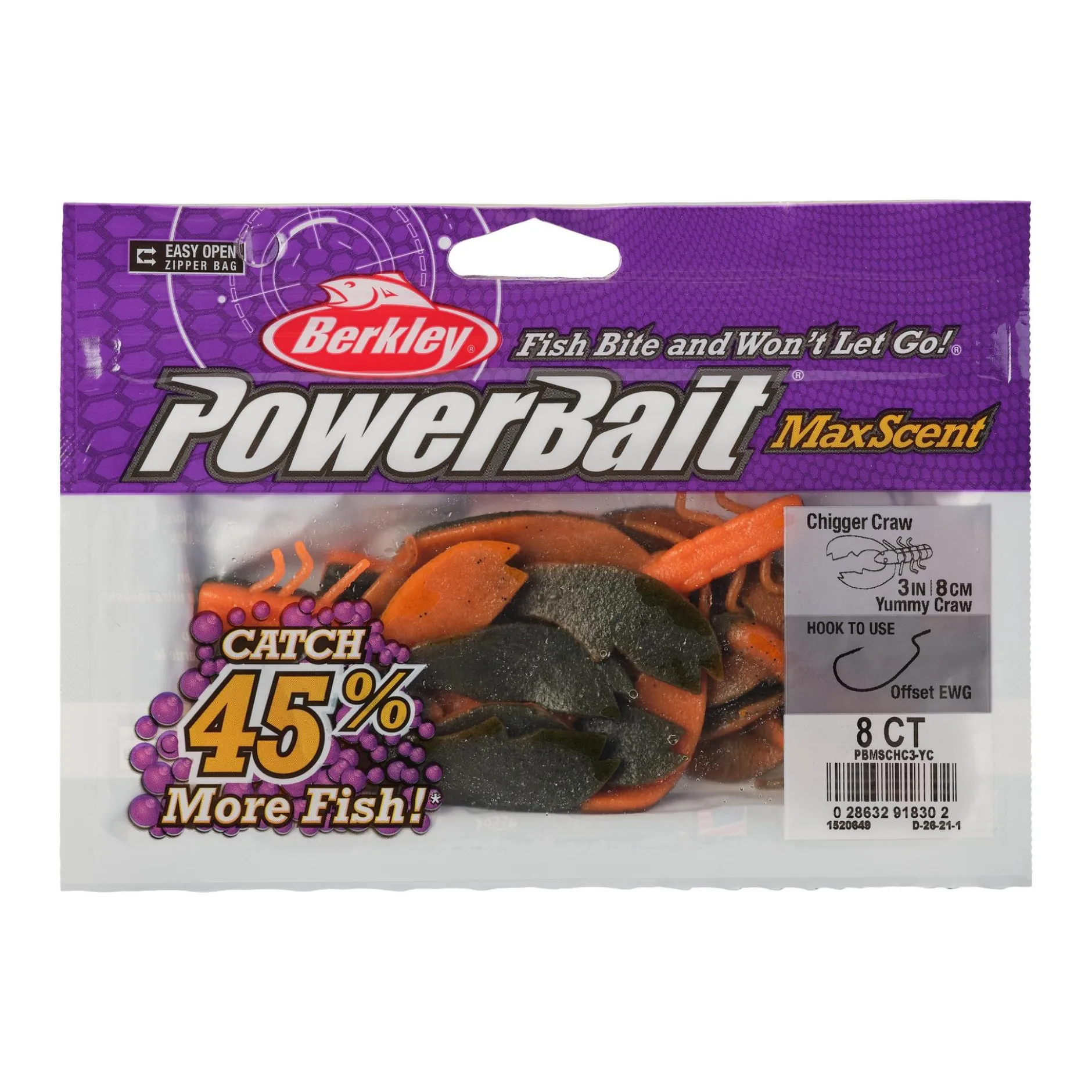 PowerBait® MaxScent Chigger Craw