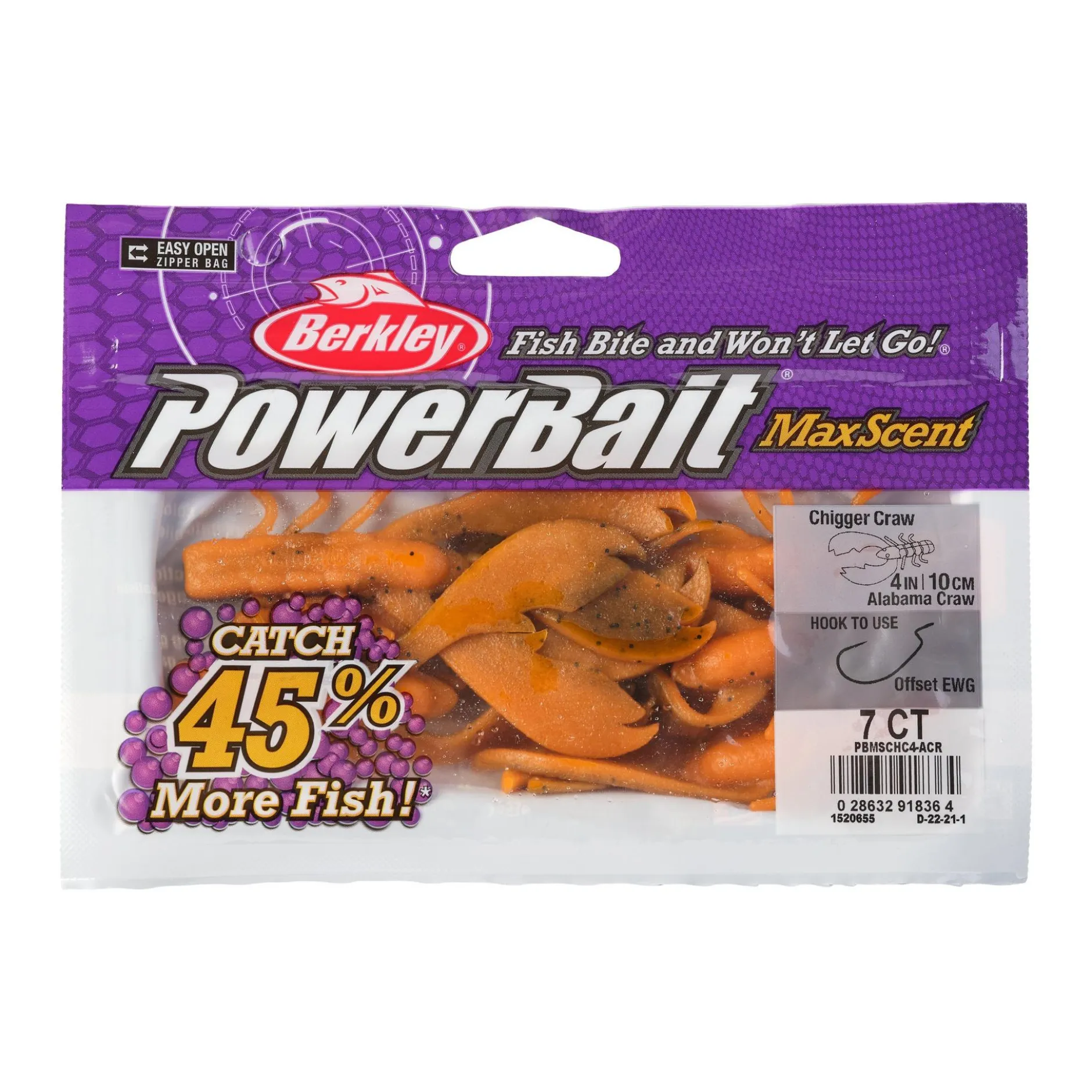 PowerBait® MaxScent Chigger Craw