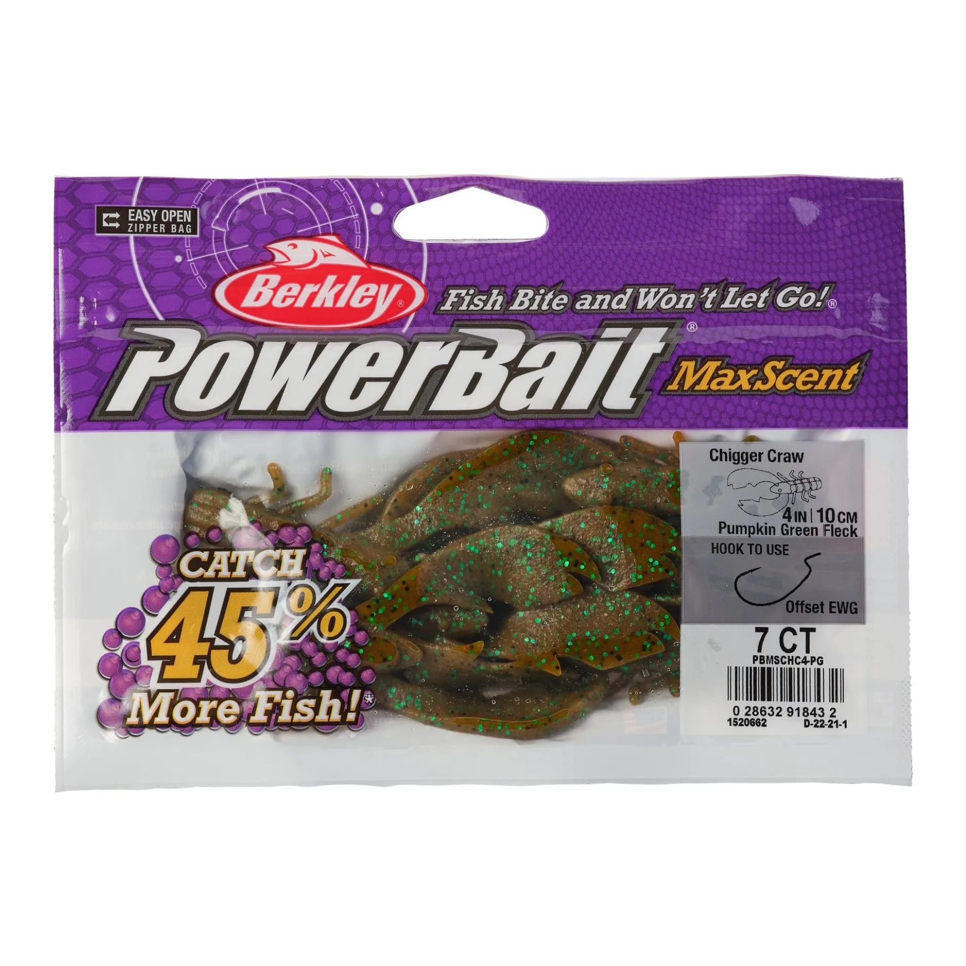 PowerBait® MaxScent Chigger Craw