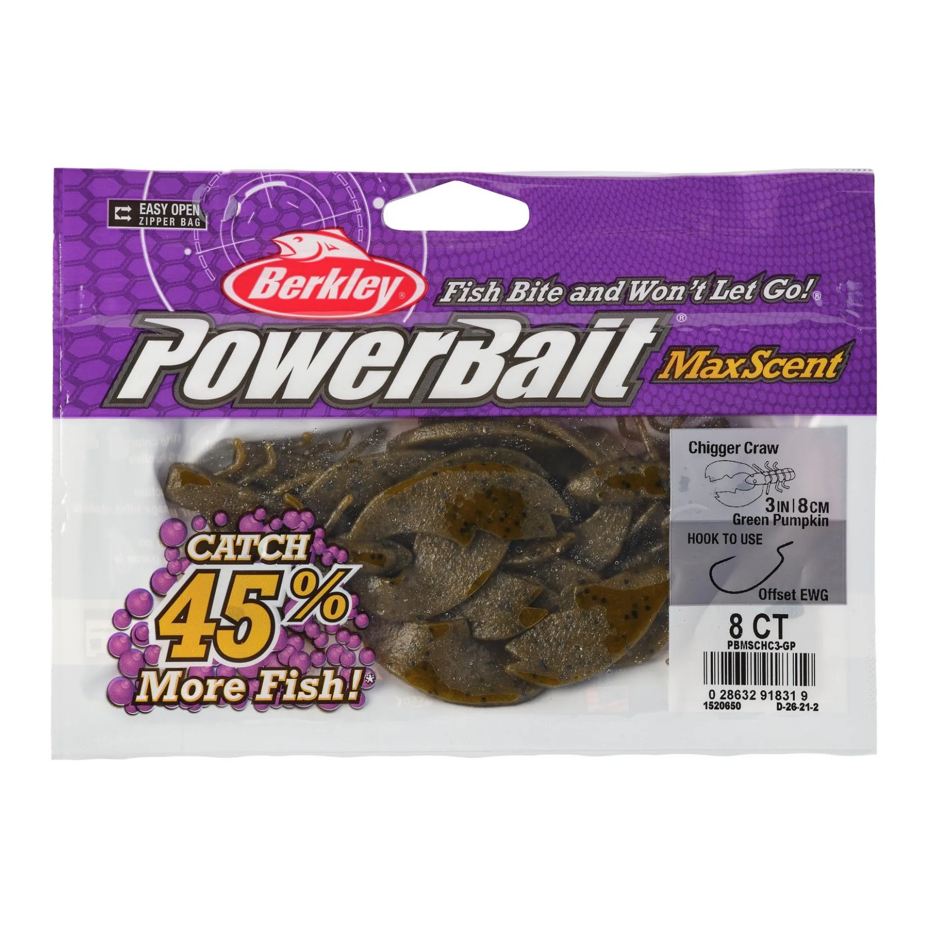 PowerBait® MaxScent Chigger Craw