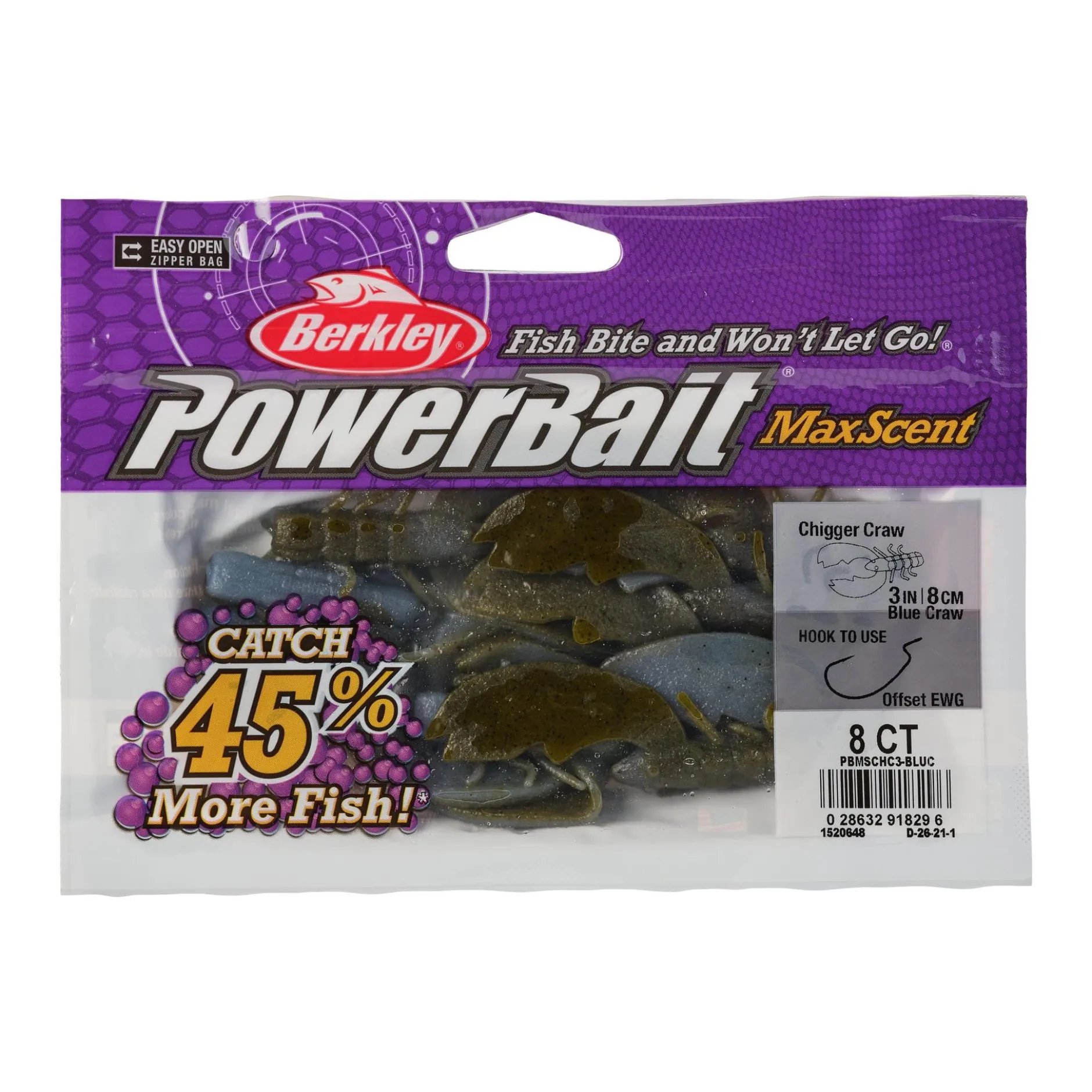 PowerBait® MaxScent Chigger Craw