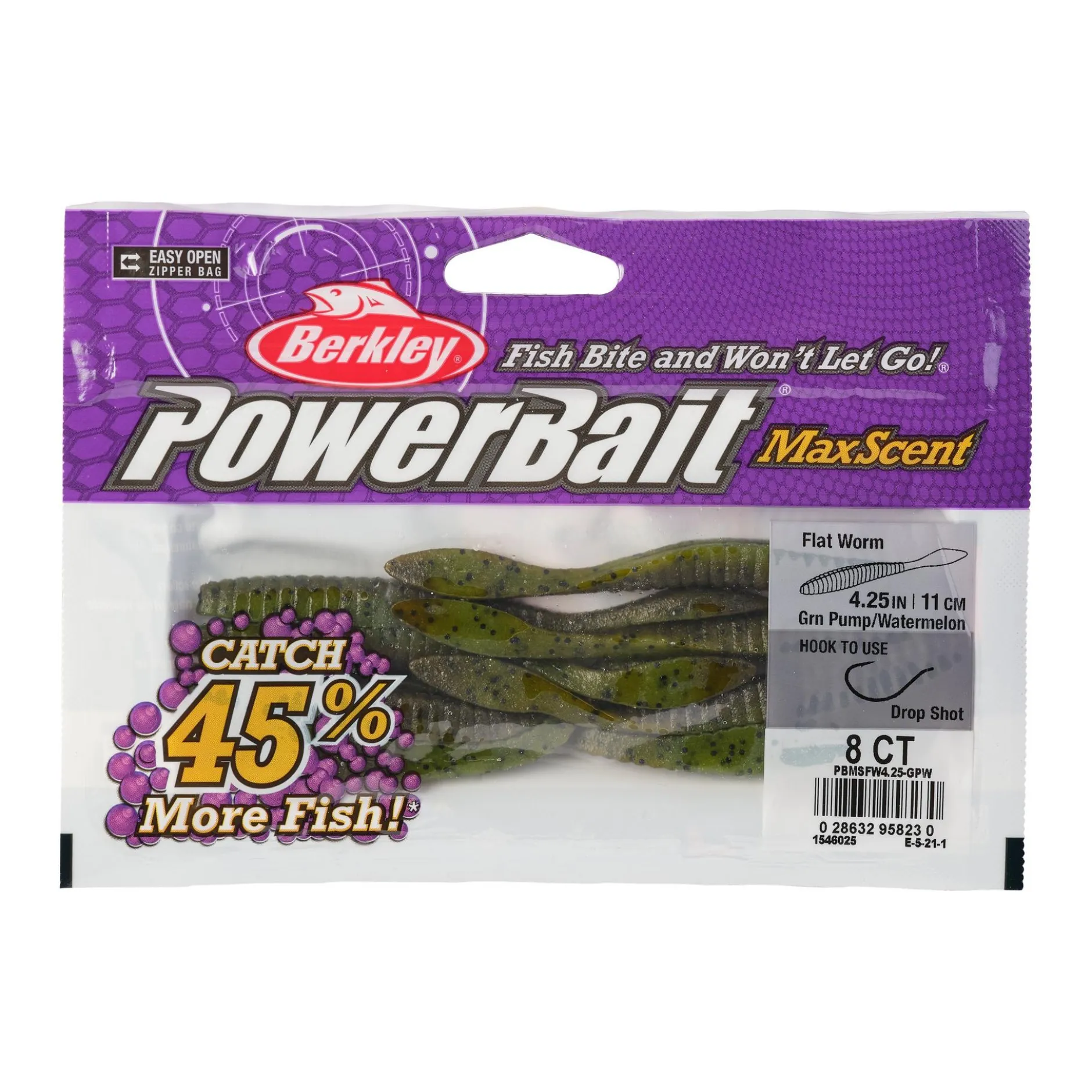 PowerBait® MaxScent Flat Worm