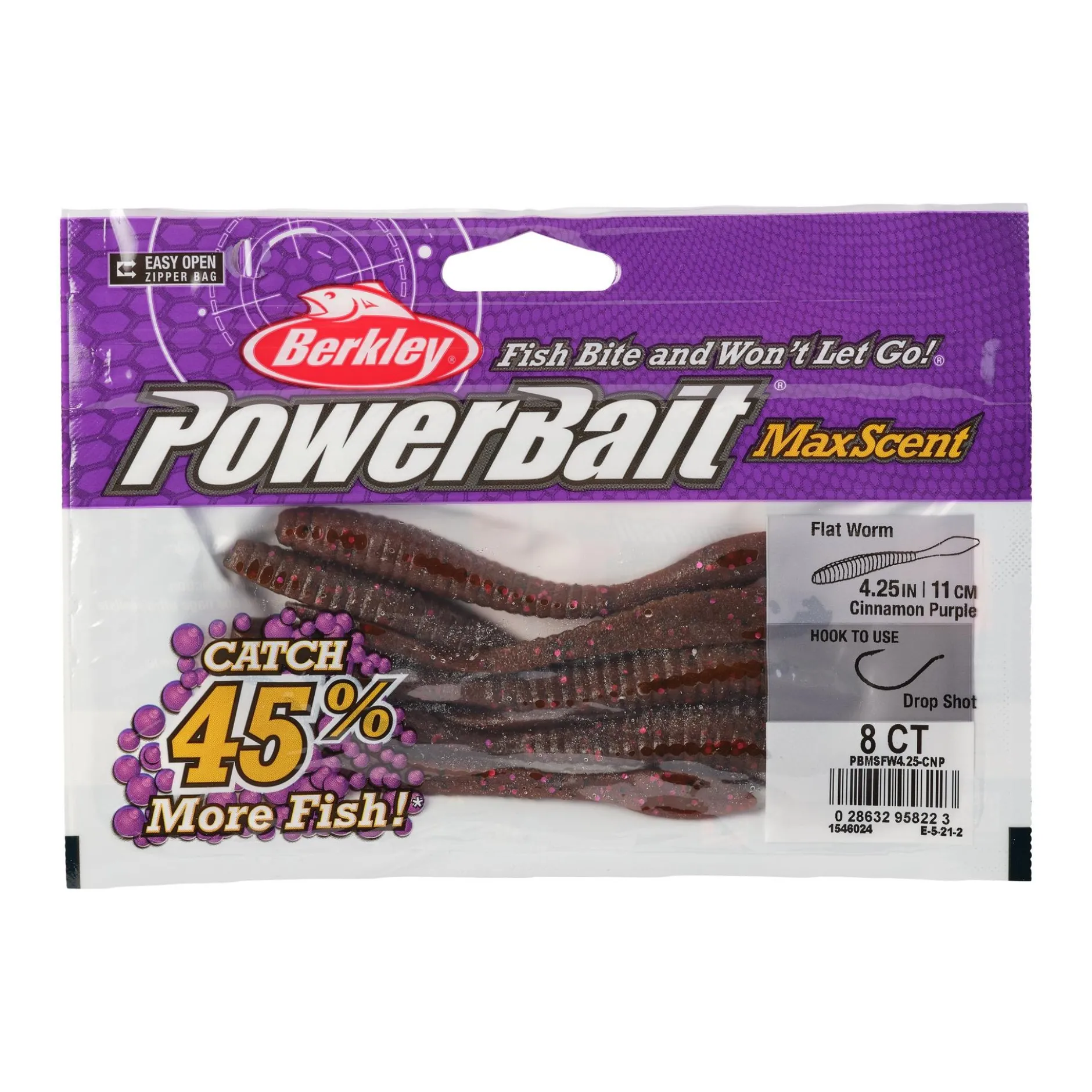 PowerBait® MaxScent Flat Worm