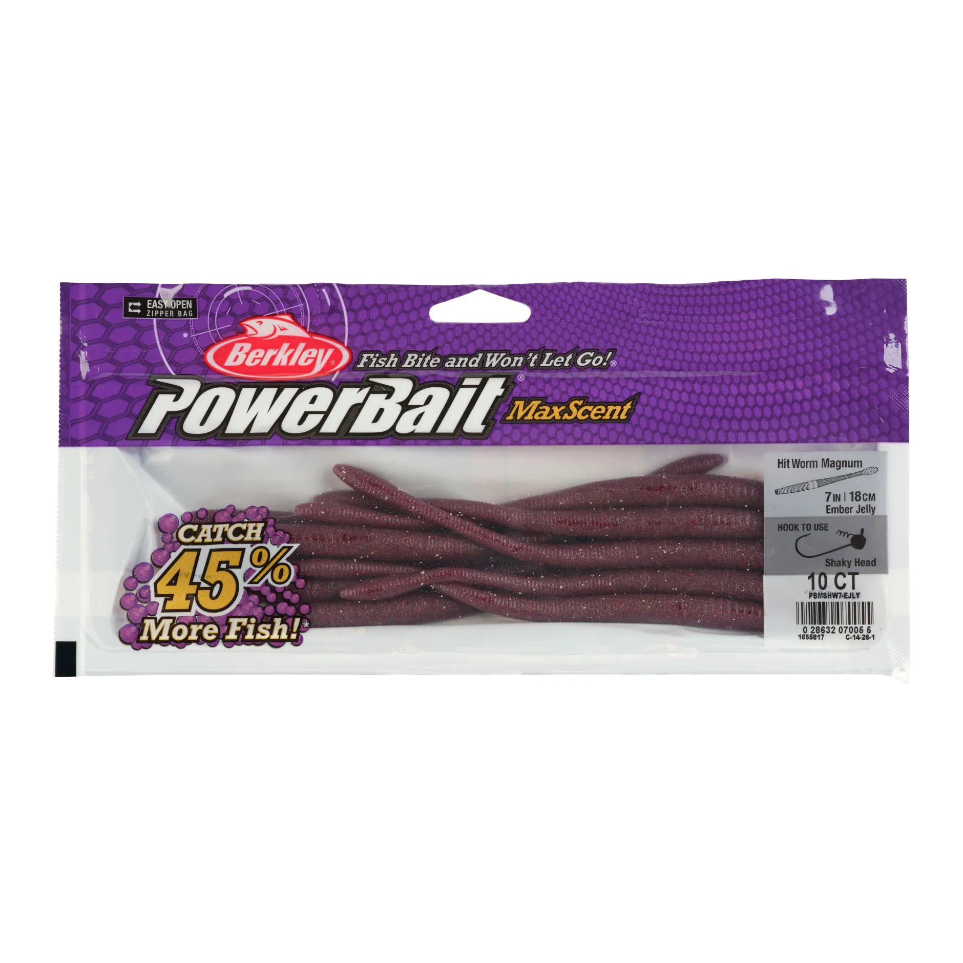 PowerBait® MaxScent Hit Worm Magnum