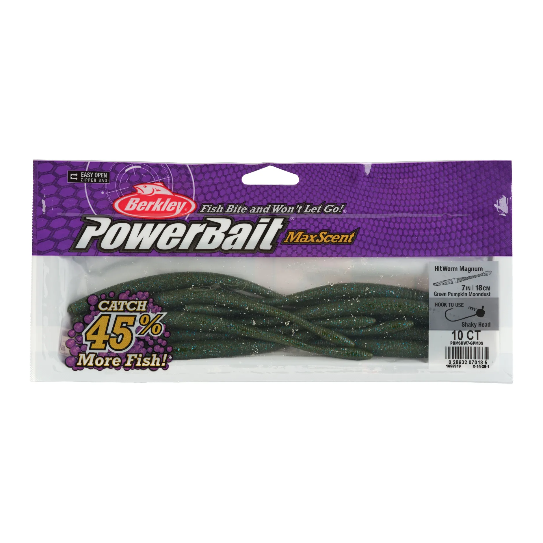 PowerBait® MaxScent Hit Worm Magnum