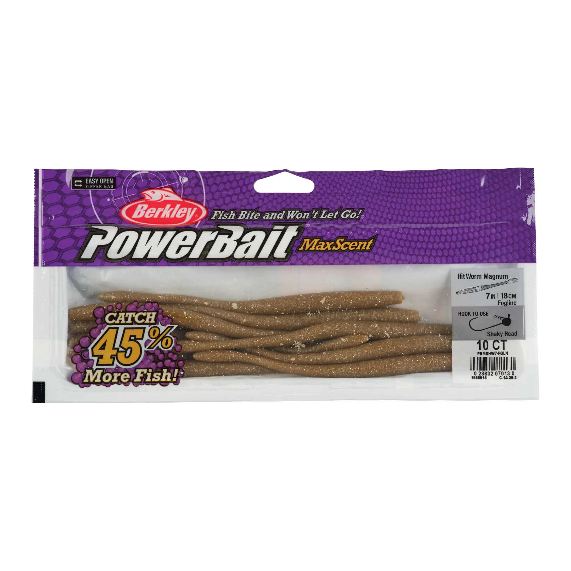 PowerBait® MaxScent Hit Worm Magnum