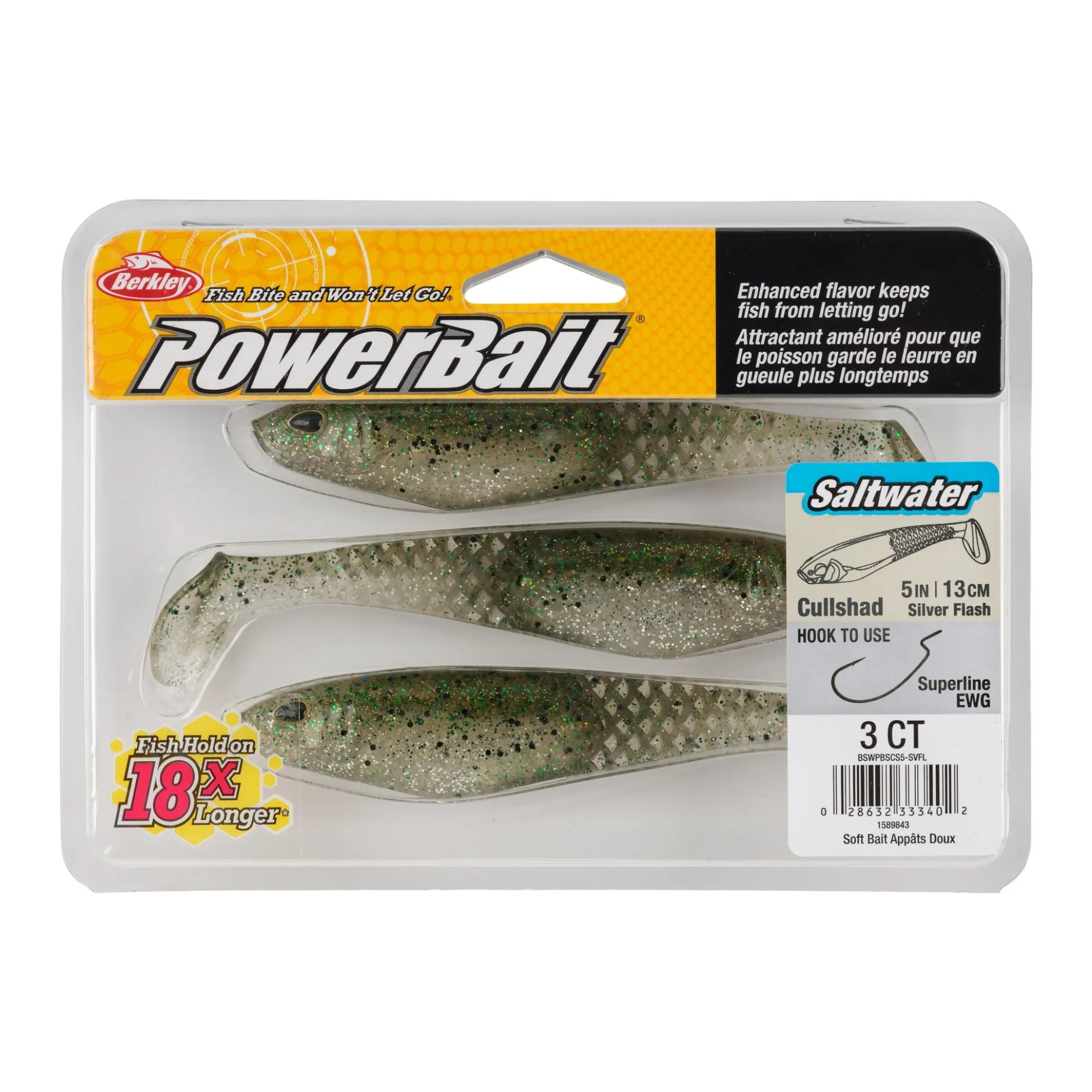 PowerBait® Saltwater CullShad
