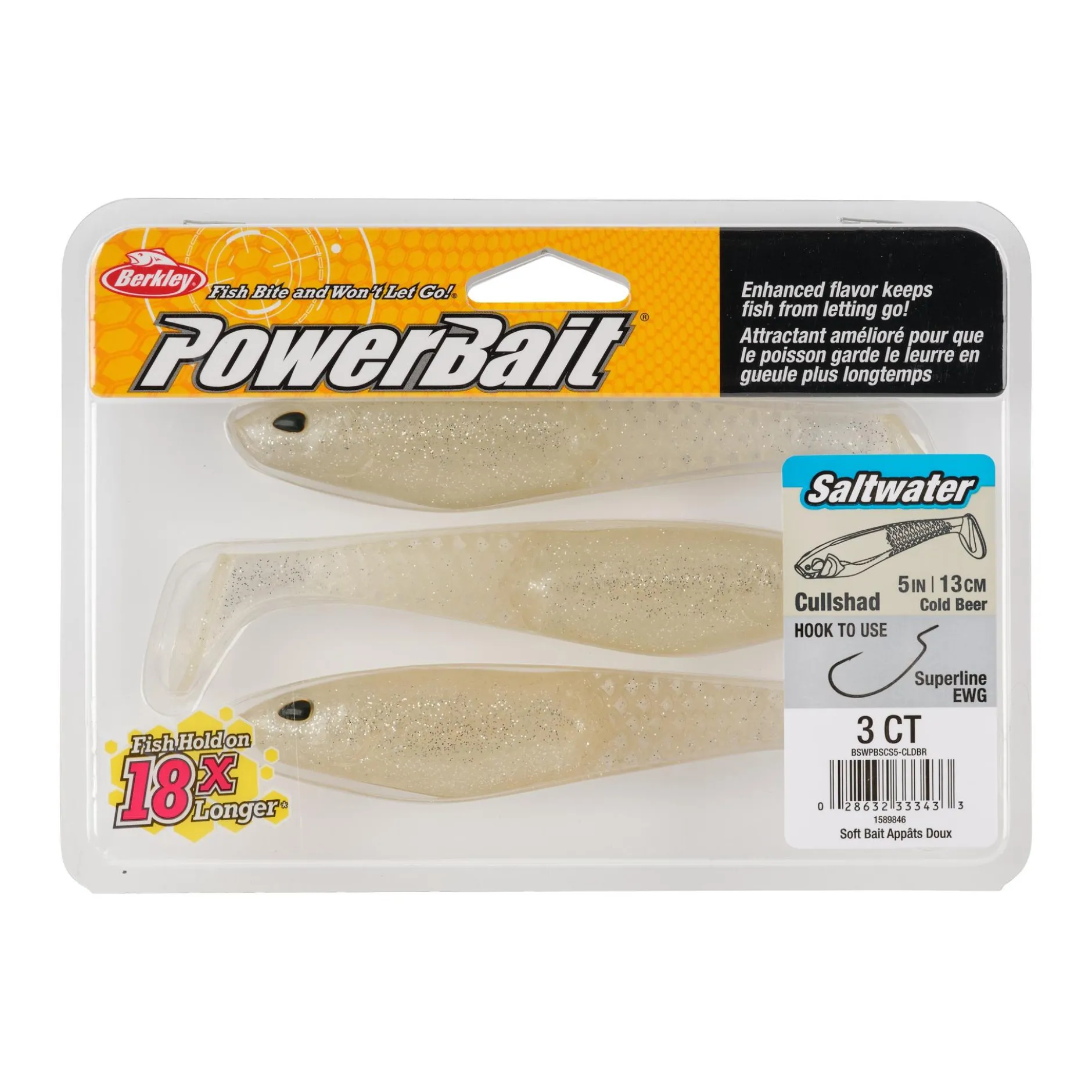 PowerBait® Saltwater CullShad