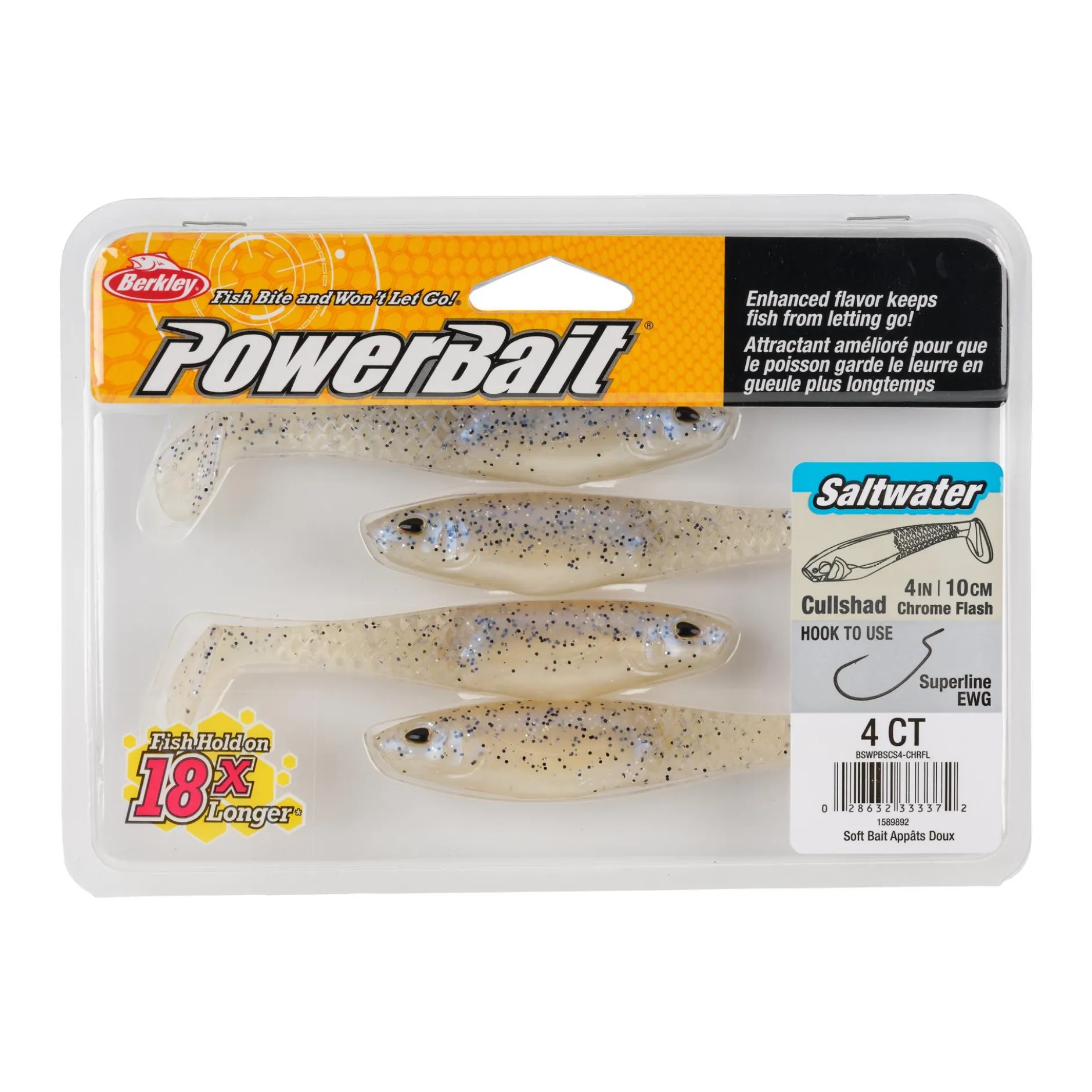 PowerBait® Saltwater CullShad