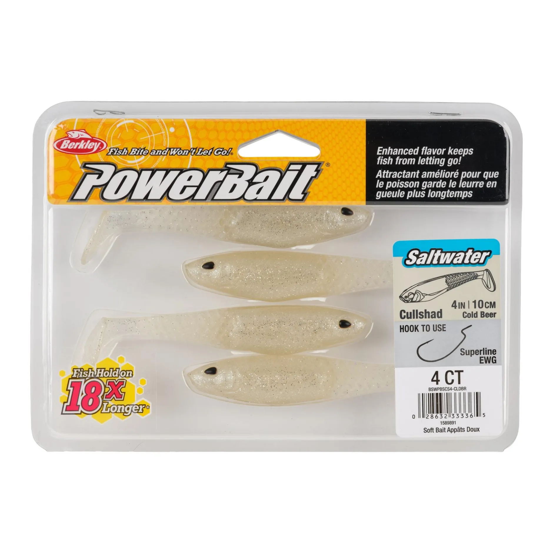 PowerBait® Saltwater CullShad