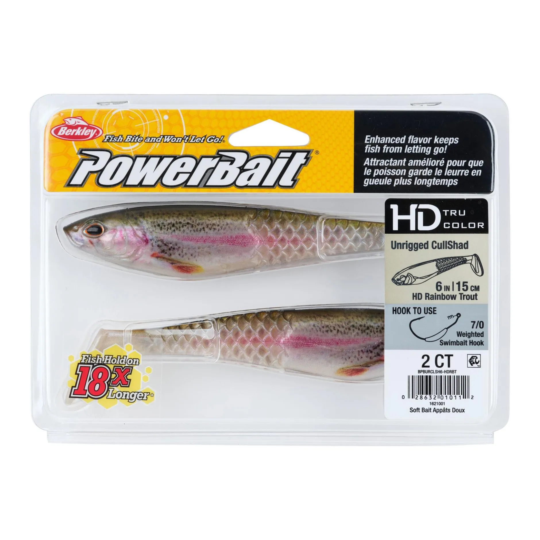 PowerBait® Unrigged CullShad
