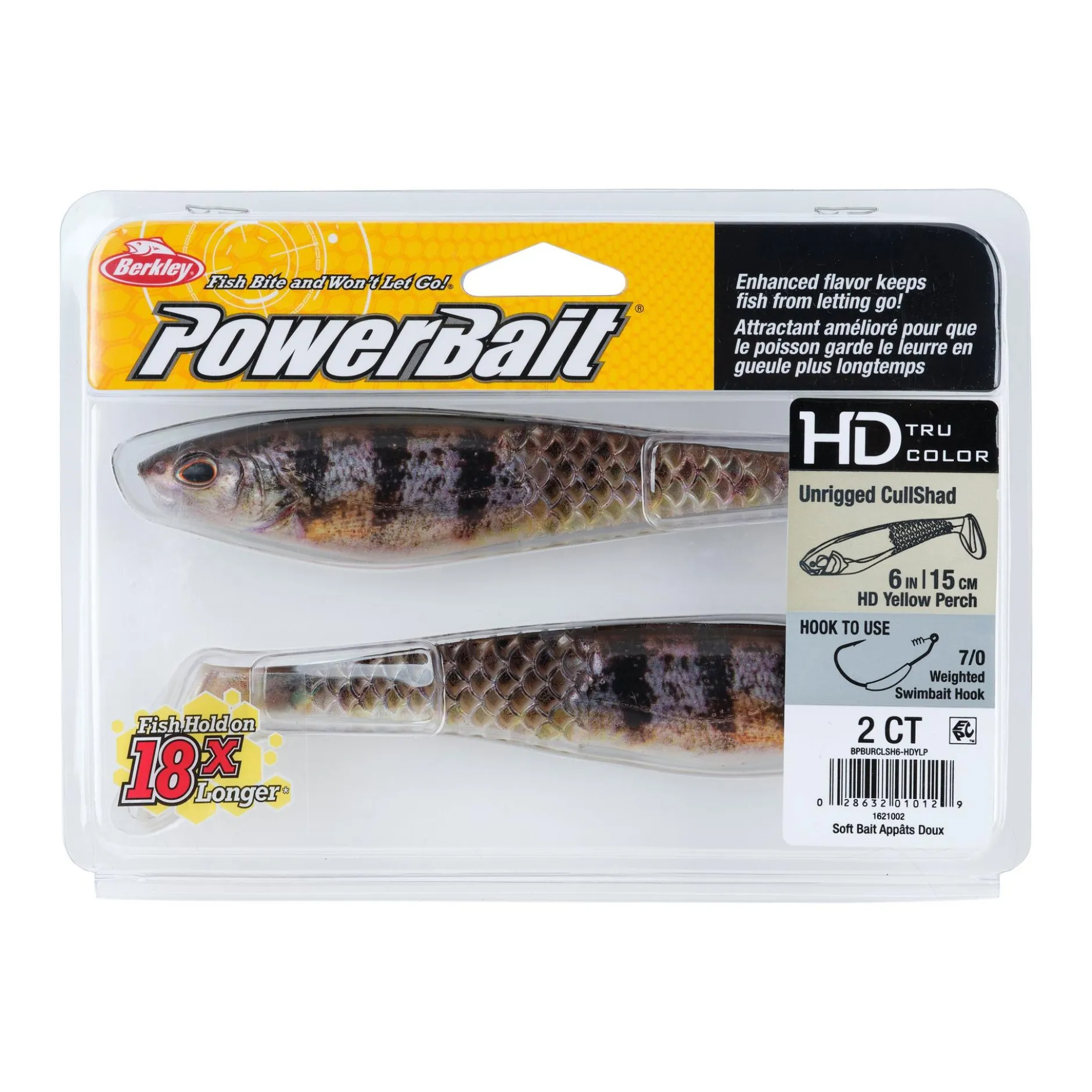PowerBait® Unrigged CullShad