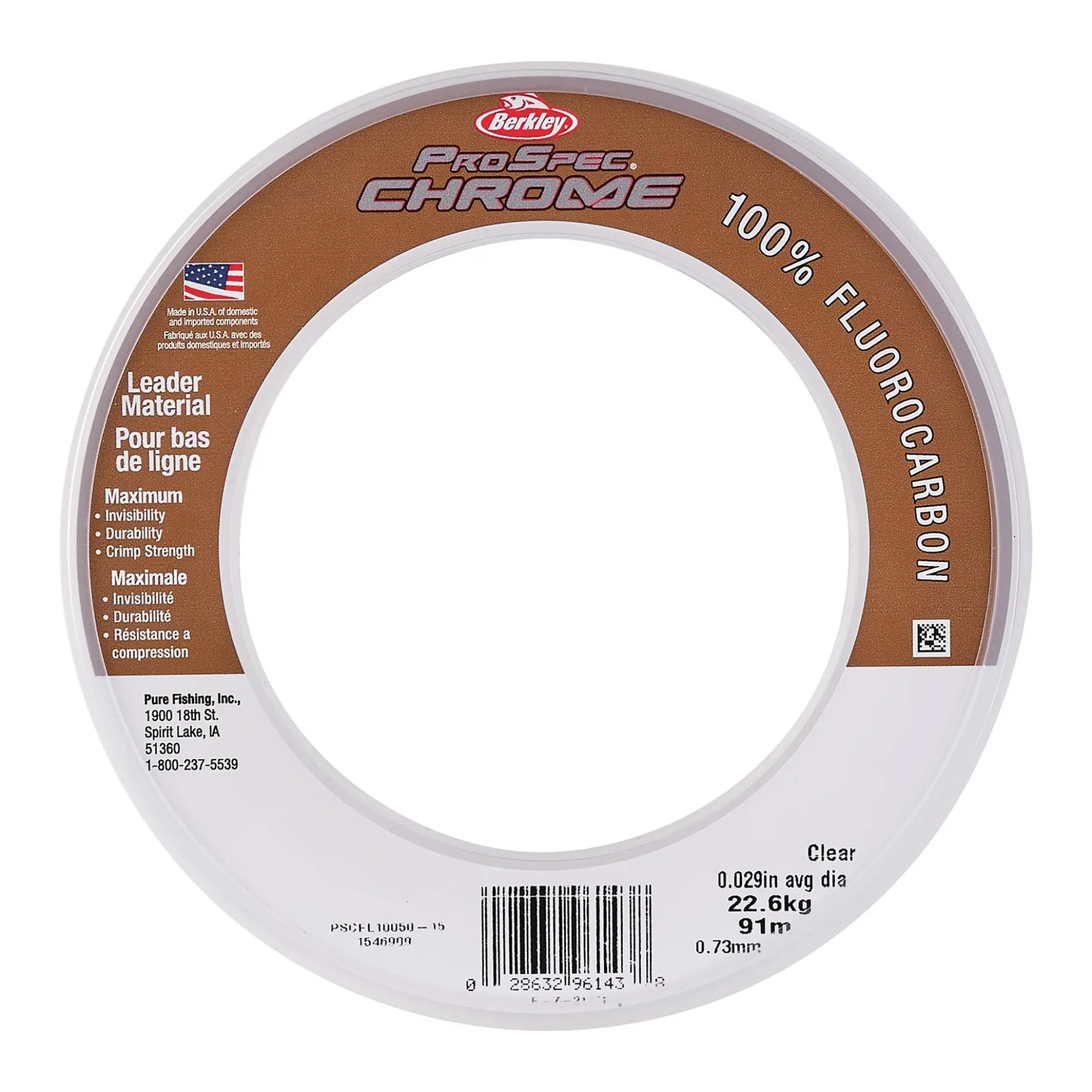 ProSpec® Chrome 100% Fluoro Leader