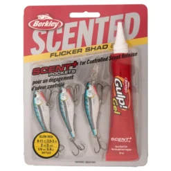 Scented Flicker Shad® Pro Pack