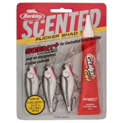 Scented Flicker Shad® Pro Pack