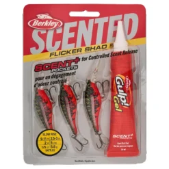 Scented Flicker Shad® Pro Pack
