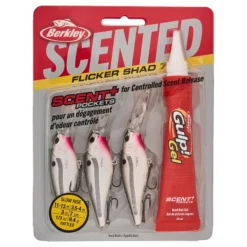 Scented Flicker Shad® Pro Pack