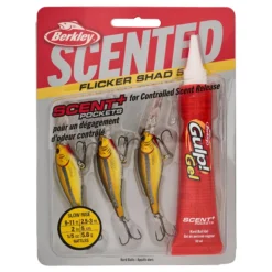 Scented Flicker Shad® Pro Pack