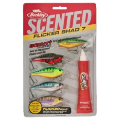 Scented Flicker Shad® Tiger Pack