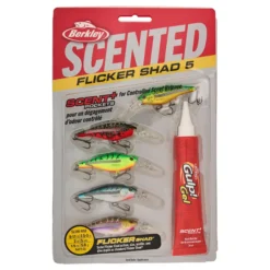 Scented Flicker Shad® Tiger Pack