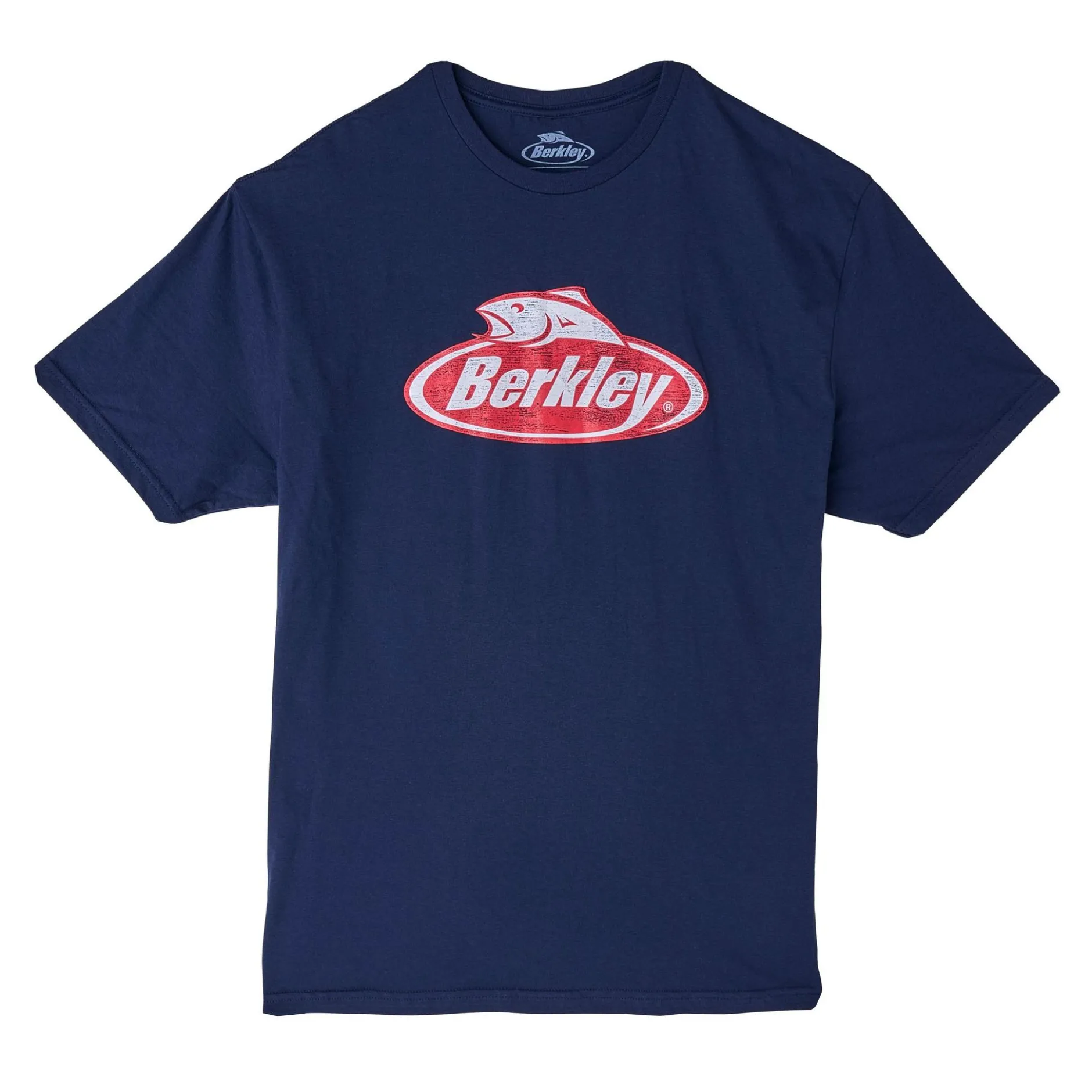Short Sleeve Distressed Logo T-Shirt