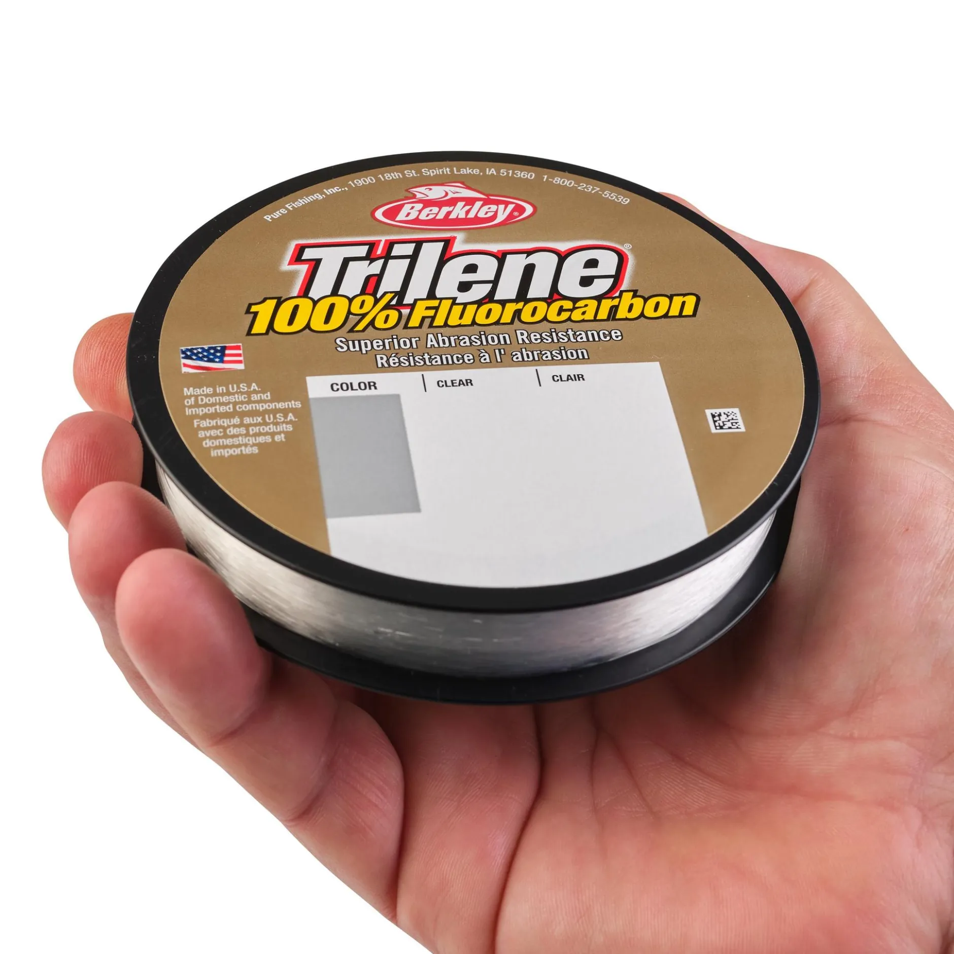 Trilene® 100% Fluorocarbon Filler Spool