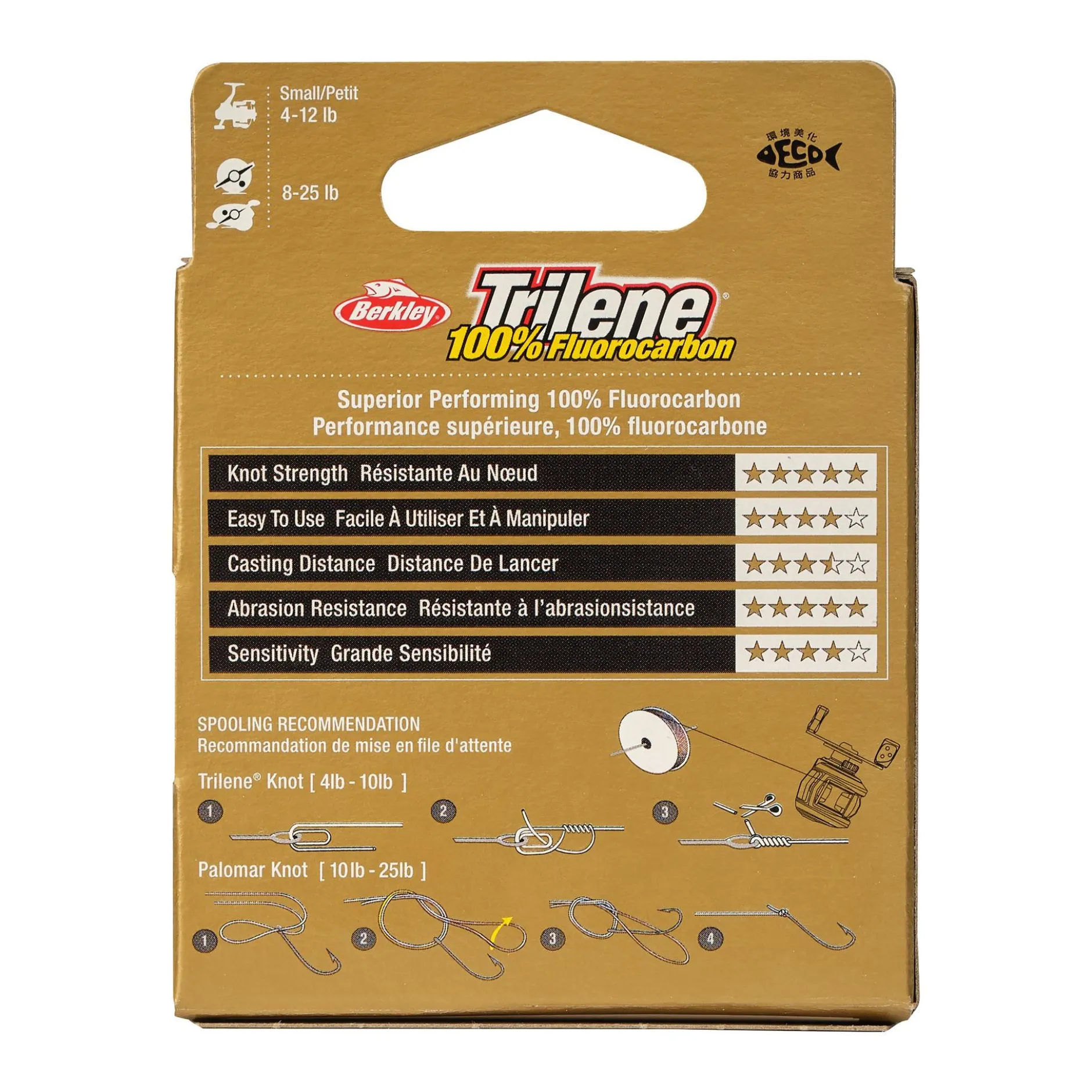 Trilene® 100% Fluorocarbon Pony Spool
