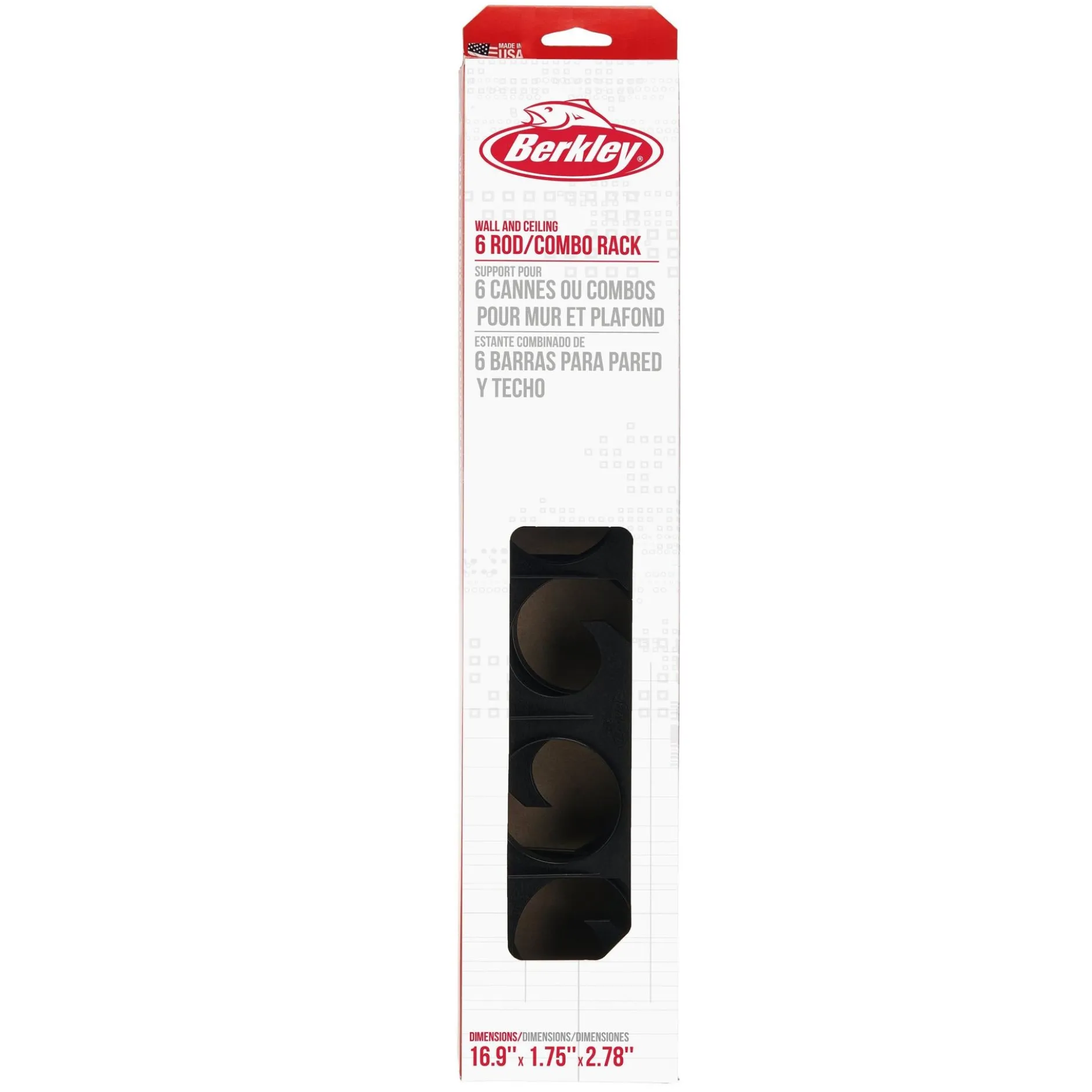 Wall and Ceiling 6 Rod or Combo Rack